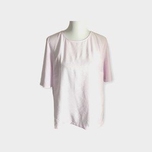 A New Day Women's Flutter Short Sleeve Top Size XLarge Pink